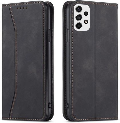 Magnet Fancy Case etui do Samsung Galaxy A53 5G pokrowiec portfel na karty kartę podstawka czarny (59347)