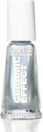 Layla Ceramic Effect - Lakier Do Paznokci Pure Silver 27