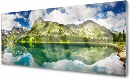 Coloray Panel Szklany Dekoracyjny Foto Góry Jezioro 120x60 NN15444382