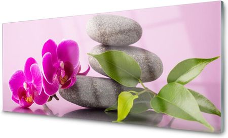 Coloray Panel Szklany Płytka Kwiat Zen Roślina 120x60 NN64957868