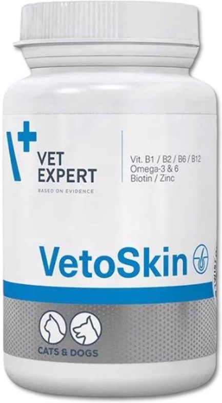 Vetoskin Preparat W Kapsułkach , Dla Psów I Kotów Z Zaburzeniami ...