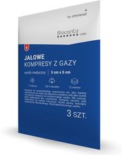 Zdjęcie BIOCANTO Jałowe kompresy z gazy 5 x 5 cm 3 szt. - Mikołów