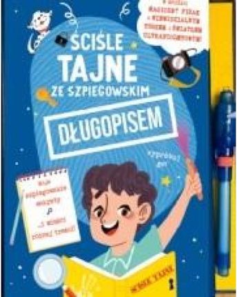 Sekretnik dla chłopców ze szpiegowskim długopisem praca zbiorowa