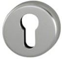 Komplet rozet HOPPE 42KVS aluminiowych na klucz do drzwi kolor stalowy F9