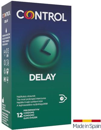 CONTROL DELAY 12 szt. prezerwatywy opóźniające wytrysk