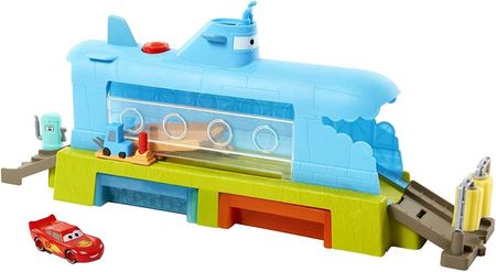 Mattel Disney Auta Wieloryb Supermyjnia Zmiana koloru Zestaw HGV70