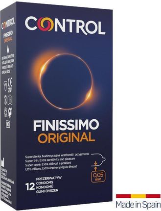 CONTROL FINISSIMO ORIGINAL 12 szt. bardzo cienkie prezerwatywy