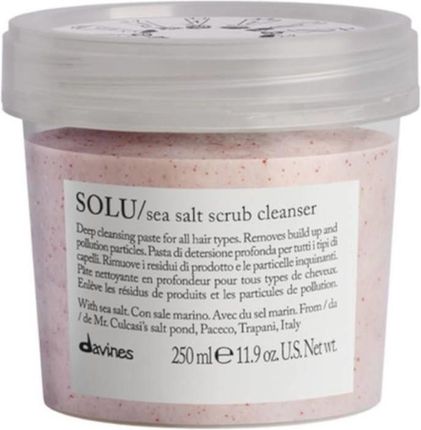 Davines Essential Haircare Solu Sea Salt Scrub Cleanser Peeling Do Skóry głowy 250ml