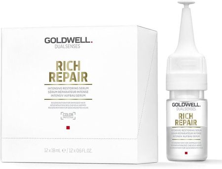 Goldwell Dualsenses Rich Repair Intensive Conditioning Serum W Ampułkach Do Włosów Zniszczonych 12X18ml 