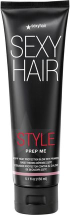 Sexy Hair Style Prep Me Blow Dry Primer Ochronny Krem Termiczny Do Stylizacji Włosów 150ml