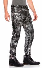 Spodnie jeansowe męskie DENIM CIPO & BAXX CD572 BLACK