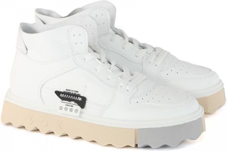 Wysokie sneakersy damskie HB13-4 białe