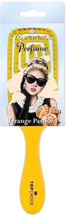 Top Choice Zapachowa Szczotka Do Włosów Rozczesywania Suszenia Orange Passion