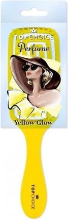 Top Choice Zapachowa Szczotka Do Włosów Rozczesywania Suszenia Yellow glow