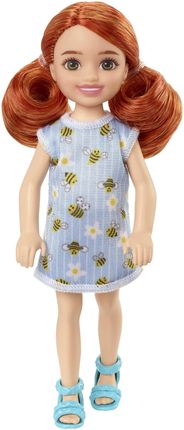 Barbie Chelsea w sukience z pszczółkami DWJ33 HGT04