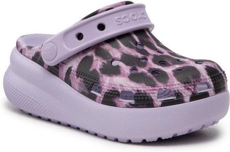 Crocs Klapki Cls Crocs Animal Cutie 207838 Fioletowy