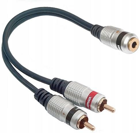 Cavo Stereo 3.5 RCA Y 2RCA Maschio A 3,5 Mm Femmina Adattatore Jack AUX Cavo Audio Per Computer MP3 Altoparlante Telefono Home Theater DVD - Foto 4