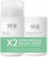 Svr Spirial Deodorant Anti Perspirant 48H Roll On 50 ml + Refill Roll On 50ml