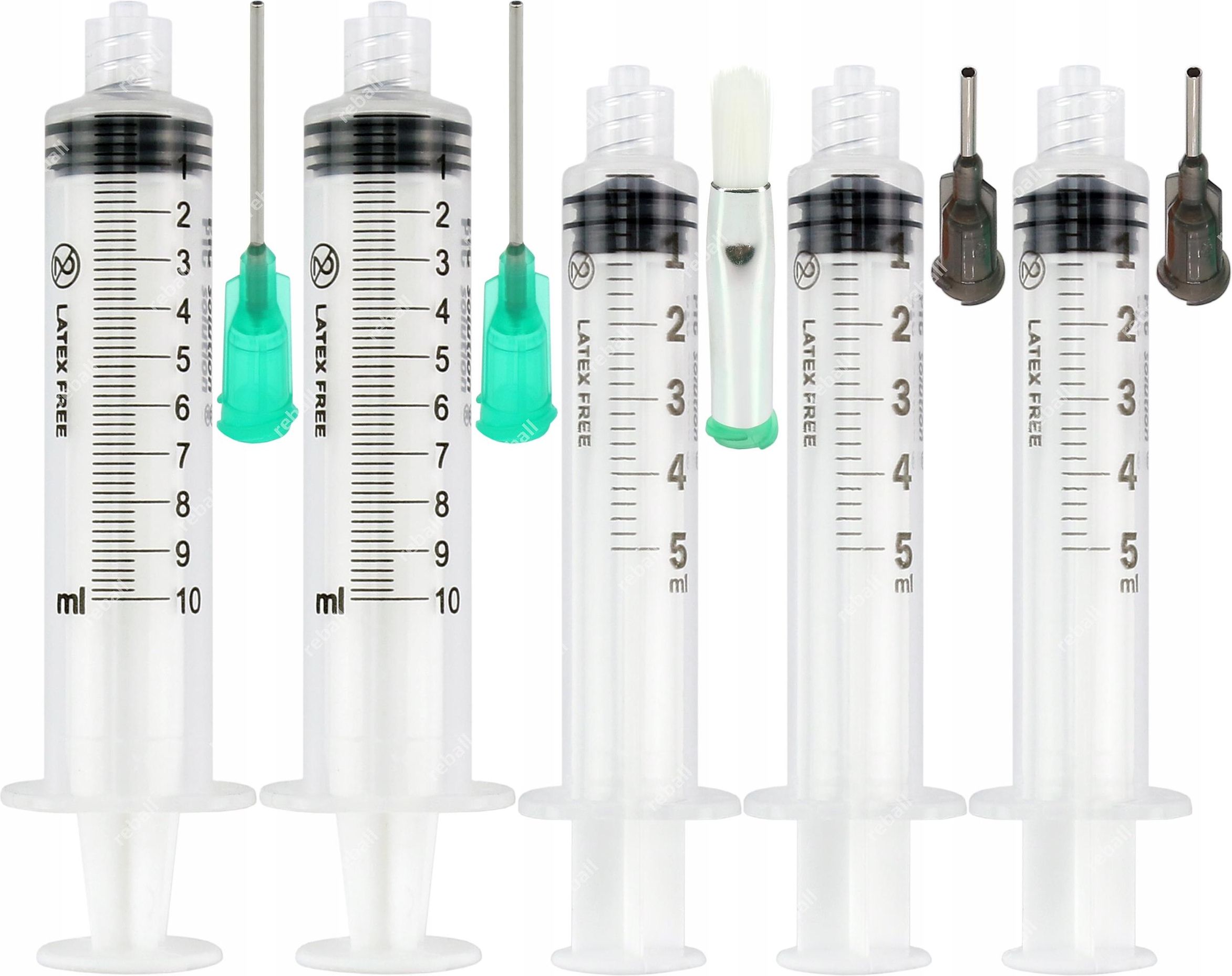 Reball Table Accessory Reball Zestaw 5X Strzykawka Dozownicza Igła - Opinie i ceny na Ceneo.pl