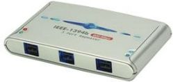 Lindy 3 Port FireWire 800 Repeater Hub (32911)
