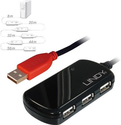 Lindy 4-Port USB 2.0 Hub (42783)