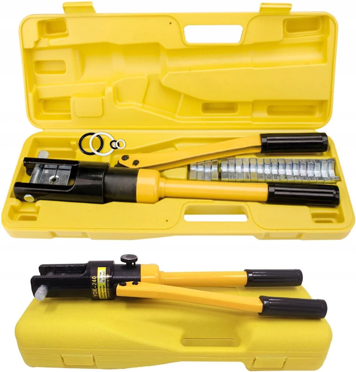 Perfeks Praska Eurokomp Zaciskarka Hydrauliczna Praska Kabli Tulejek 10T E6109 ...