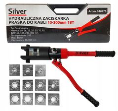 Zdjęcie Silver Zaciskarka Praska Do Kabli 10-300 18T Hydrauliczna S10775 - Sokółka