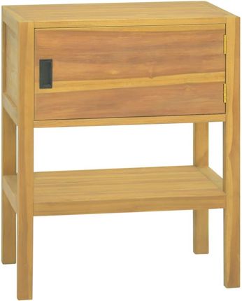 Vidaxl Szafka Łazienkowa 60X40X75 Cm Lite Drewno Tekowe 338249