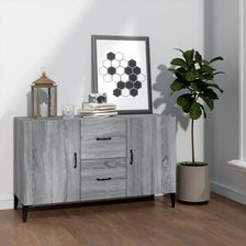 Zdjęcie vidaXL Komoda Szary Dąb Sonoma 100X36X60 Cm 817469 - Reda
