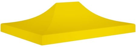 Emaga Dach Do Namiotu Imprezowego 4x3 M Żółty 270 G/M²