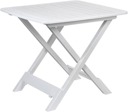 Stół Składany Balkonowy Biały 50 Cm