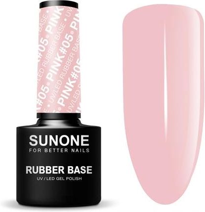 Sunone Rubber Base Kauczukowa Baza Hybrydowa Pink #05 5g