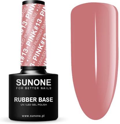 Sunone Rubber Base Kauczukowa Baza Hybrydowa Pink #13 5g