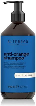 Alter Ego Anti Orange Szampon Do Brązów Neutralizujący Pomarańczowe Tony 950 ml