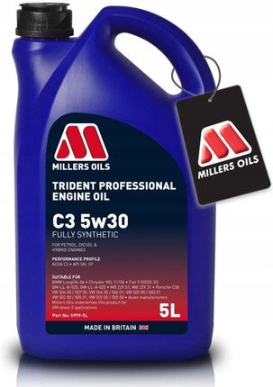 Millers Oils Trident Profes C3 5W30 5L