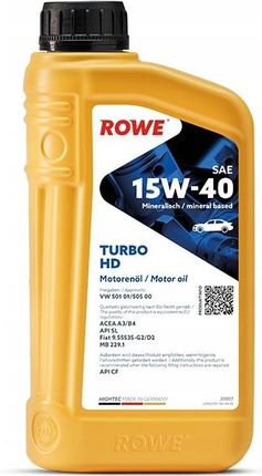 Rowe Hightec Turbo Hd 15W-40 1L