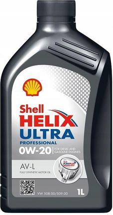 Shell Helix Professional Av-L 0W20 1L