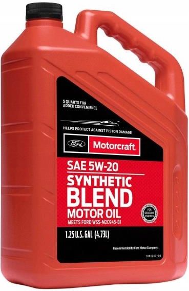Motorcraft Blend 5W20 4,73l - opinie i ceny na Ceneo.pl