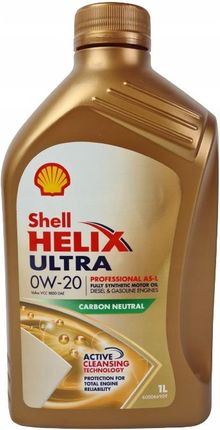 Shell Helix Ultra Pro As 0W20 1L