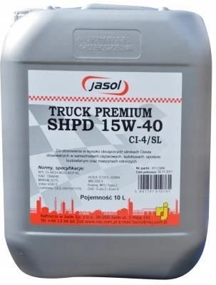 Jasol Truck Premium Shpd 15W40 10L