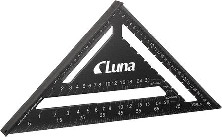 Luna Kątownik Ciesielski Stolarski Aluminiowy Alu 300mm | Tools 281090209