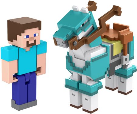Mattel Minecraft figurka Steve i koń HDV39