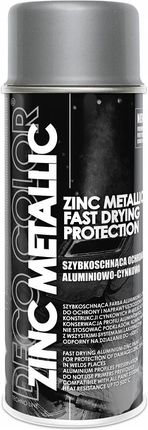 Deco Color Cynk W Sprayu Ocynk 600Ml Zinc Metalic