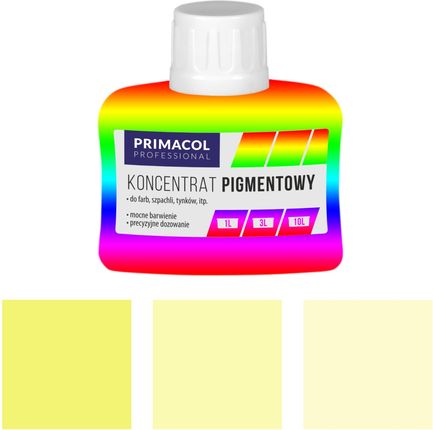 Primacol Koncentrat Pigment Do Farb I Tynków 80Ml Żółty 8036