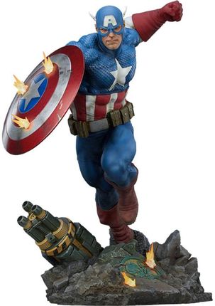 Sideshow Collectibles Marvel Premium Format Statue Captain America 53 cm