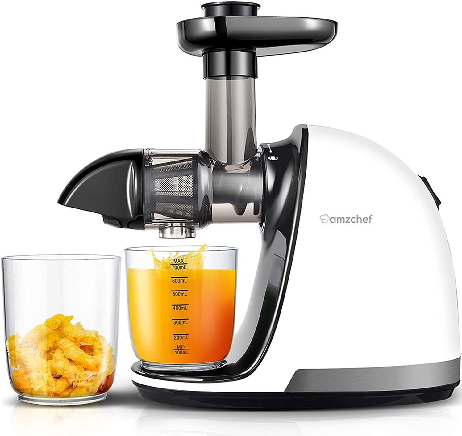 фото Соковитискач шнековий Amzchef ZM1501 White