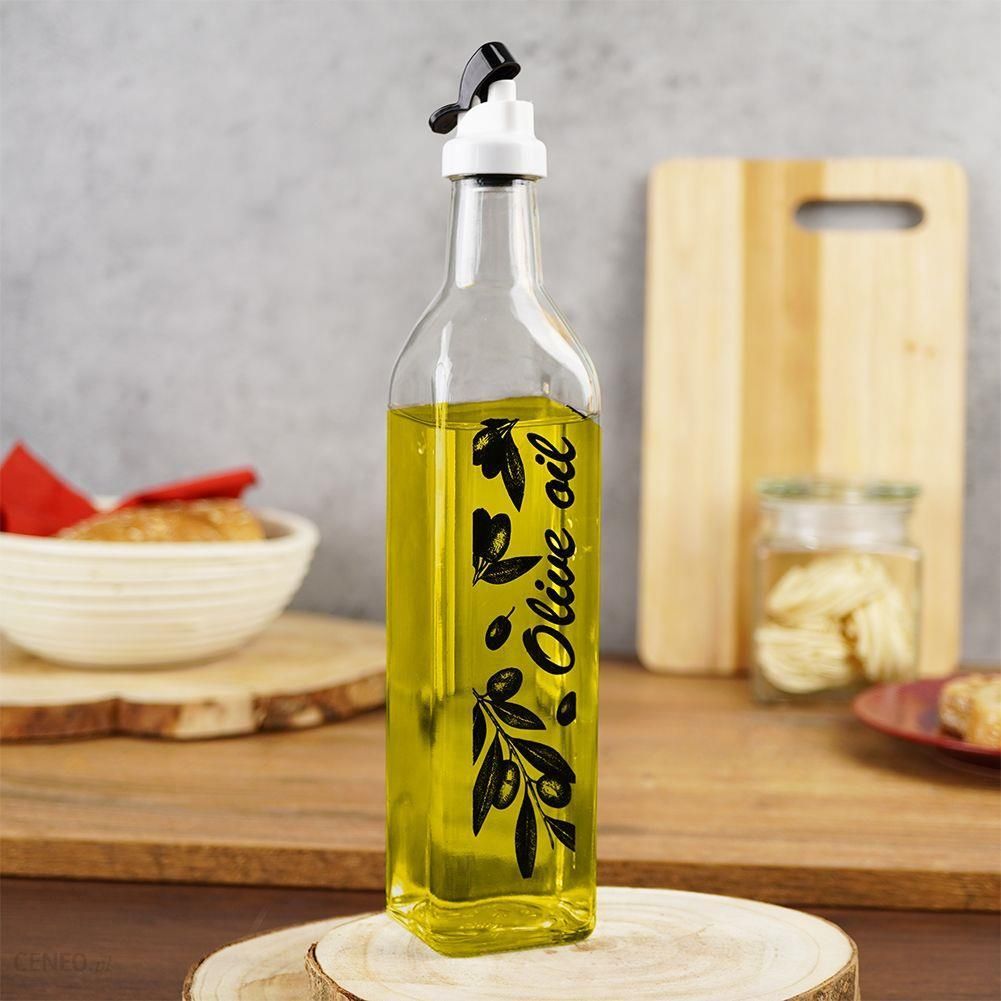 Butelka na oliwę z dozownikiem szklana 500 ml