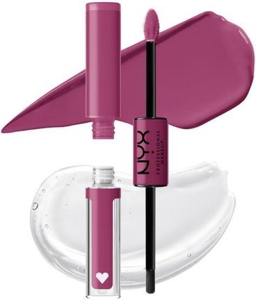 NYX Professional Makeup Shine Loud Pro Pigment Pomadka w Płynie Hottie Hijacker 2x3.4 ml