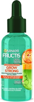 Garnier Fructis Grow Strong Orange Serum Przeciw Wypadaniu Włosów Do Włosów i Skóry Głowy 125 ml