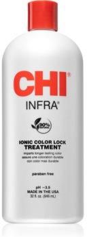 Chi Infra Ionic Color Lock Kuracja Regenerująca Do Włosów Farbowanych 946 Ml